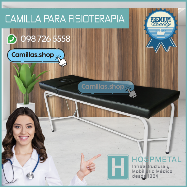ruido traidor Alegrarse Camilla para Fisioterapia - Muebles Médicos Hospmetal | Quito - Ecuador