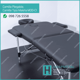 Camilla para masajes, Camilla Plegable, Camilla Portátil, Camilla Tipo Maleta C1