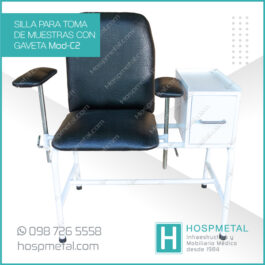 Silla Toma De Muestras 1 Gaveta (MOD-C2)